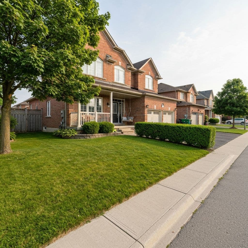A tree-lined Ontario neighbourhood